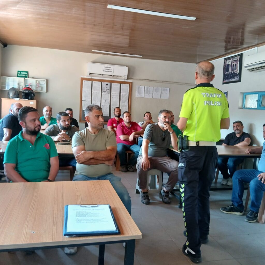 Efeler Belediyesinden Sahada Güvenlik Hamlesi: Şöför Personeline Kapsamlı Trafik Eğitimi