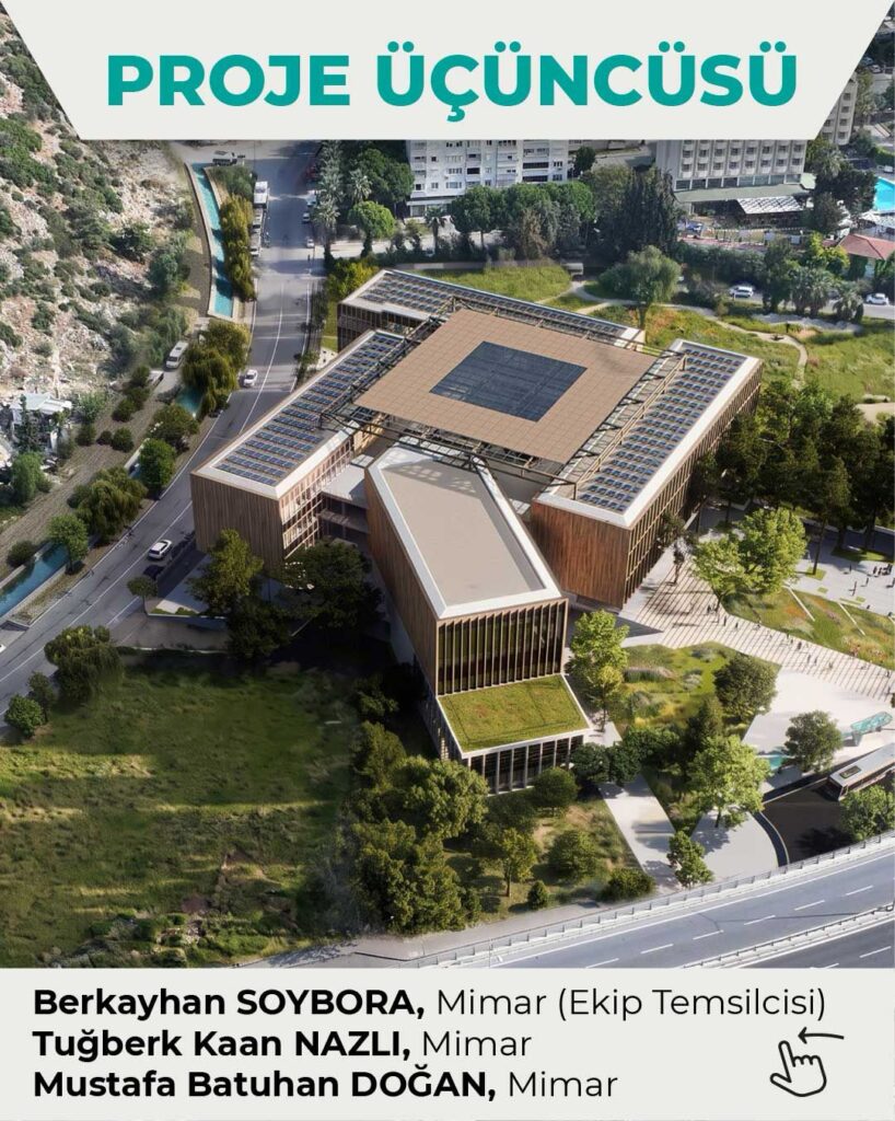 Kuşadası Belediyesi Hizmet Binası Mimari Proje Yarışması Sonuçlandı
