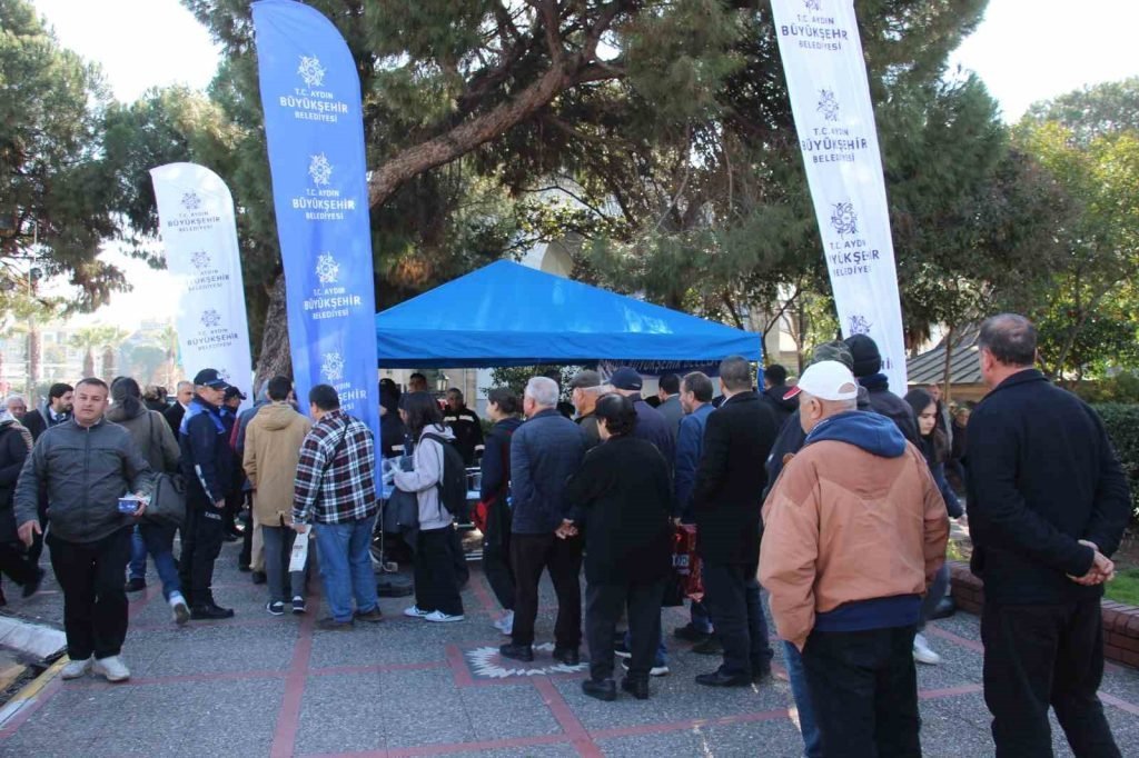 Aydın Büyükşehir Belediyesi’nden Regaip Kandili hayrı