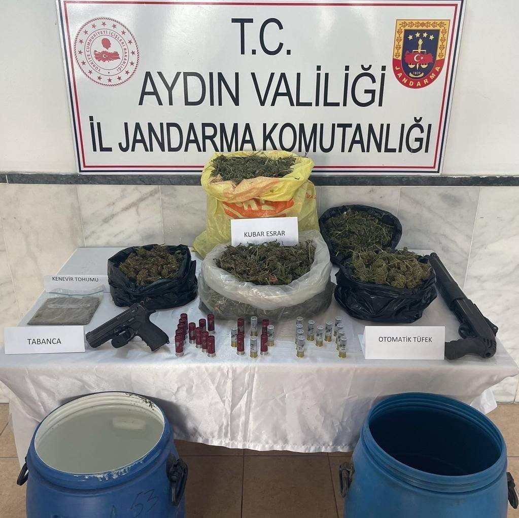 Aydın’da 1 ayda 4,5 kilo uyuşturucu ele geçirildi