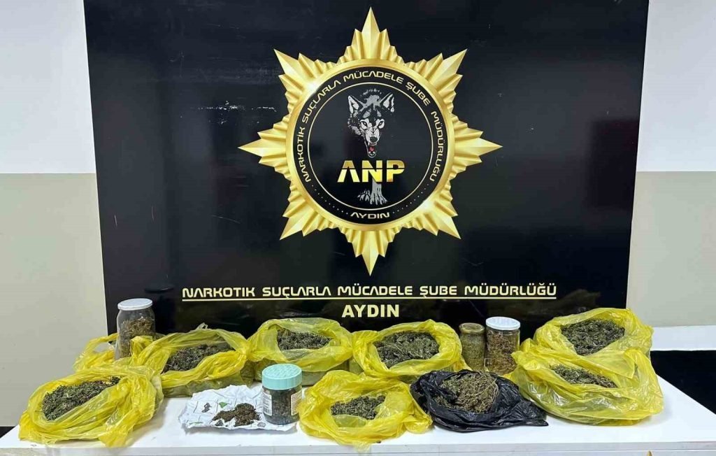 Aydın’da narkotik ekipleri uyuşturucuya geçit vermiyor