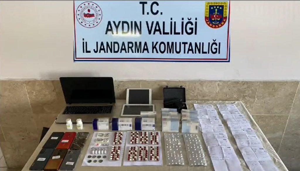 Aydın’da ’yeşil reçeteli ilaç’ operasyonunda 10 şüpheli adliyeye sevk edildi
