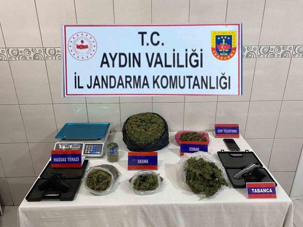 Bozdoğan’da uyuşturucu operasyonu: 1 tutuklama