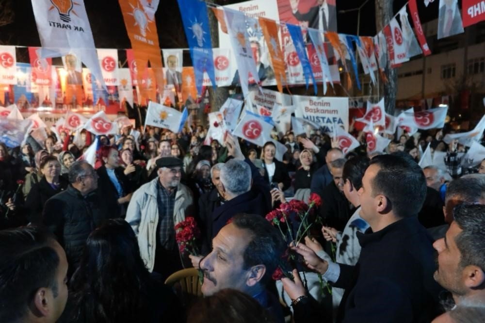 Cumhur İttifakı Adayları, Umurlu’da miting yaptı