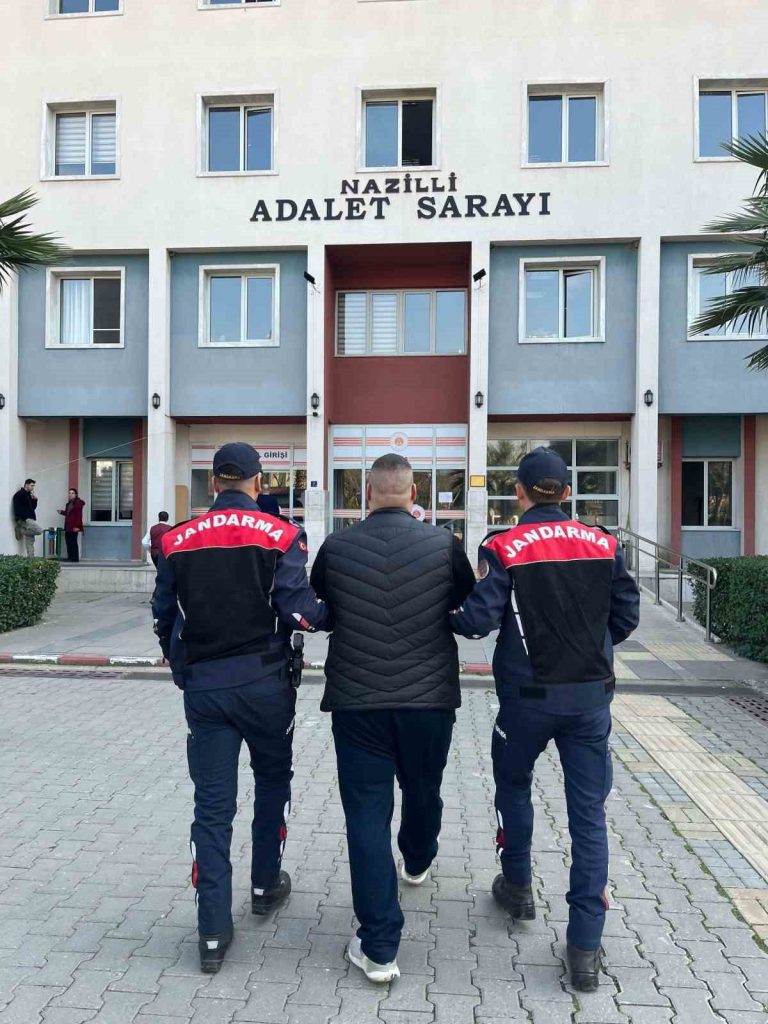 Hakkında 13 yıl hapis cezası bulunan şüpheli Nazilli’de yakalandı