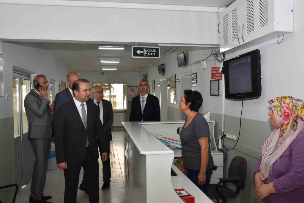 İl Sağlık Müdürü Şenkul, Çine’de incelemelerde bulundu