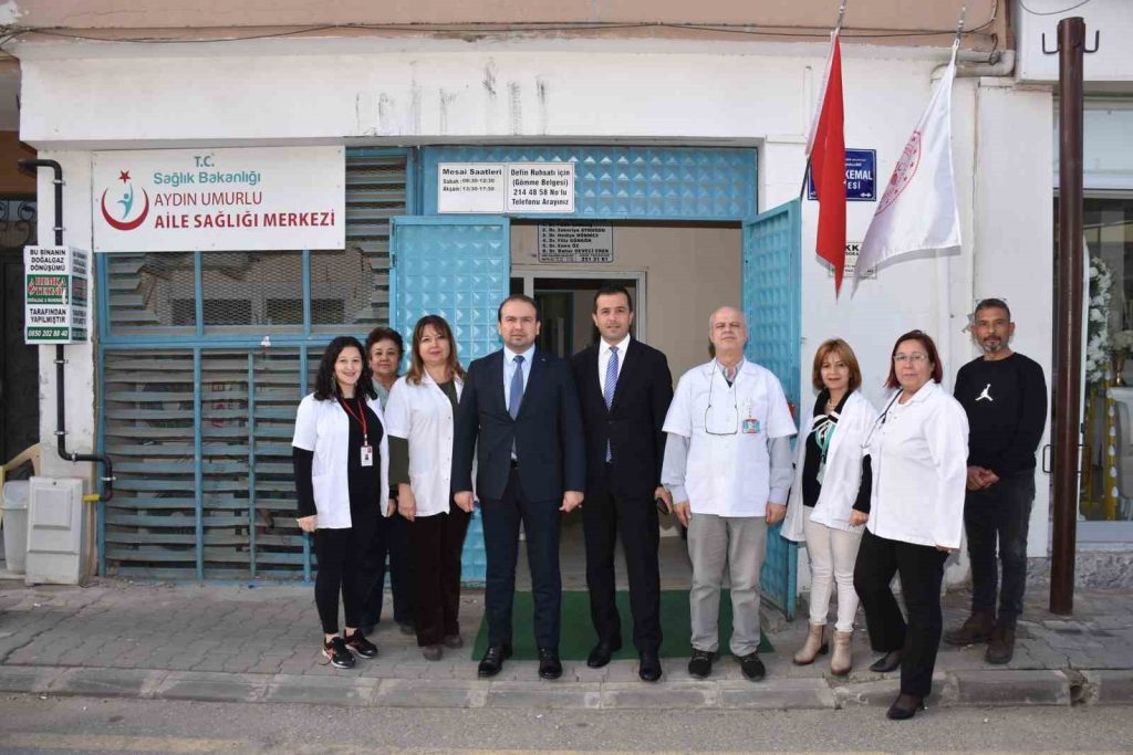İl Sağlık Müdürü Şenkul, Umurlu’daki sağlık merkezlerinde incelemelerde bulundu