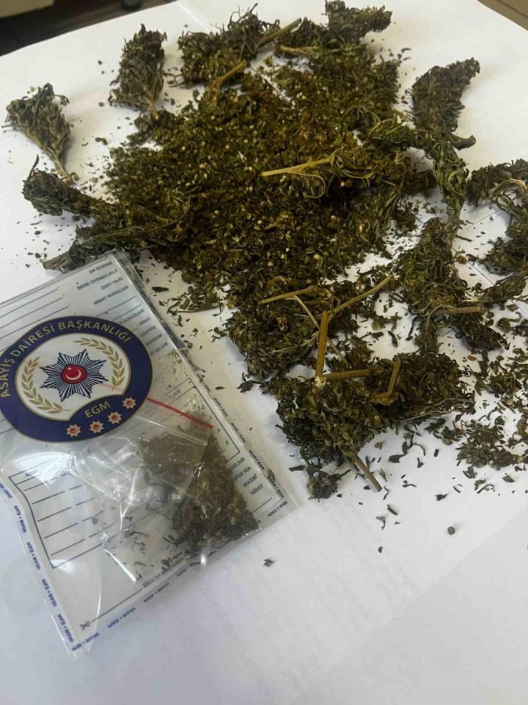 İncirliova’da iki şüphelinin üzerinde uyuşturucu madde çıktı
