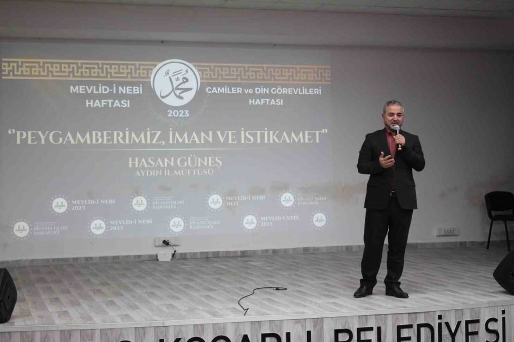 Koçarlı’da Mevlid-i Nebi Konferansı düzenlendi