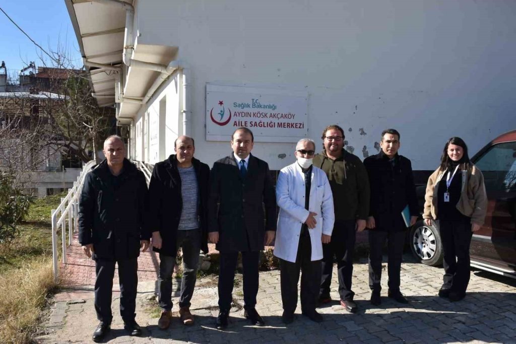 Köşk’te sağlık çalışmaları yerinde incelendi