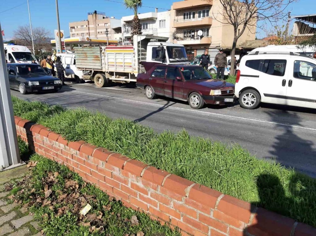 Köşk’te zincirleme kaza: 2 yaralı