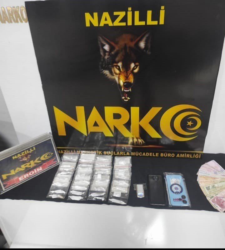 Nazilli’de uyuşturucu operasyonu