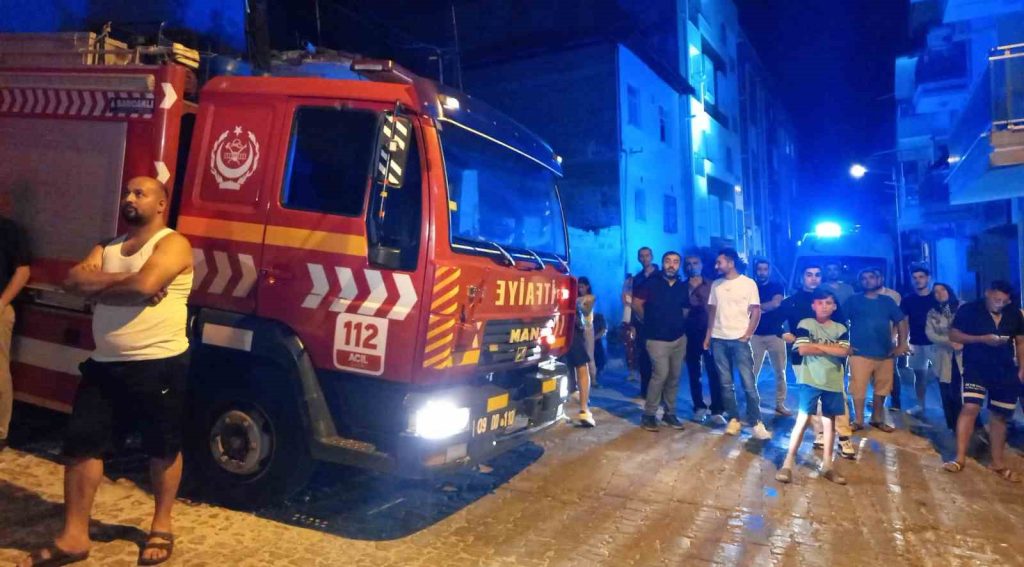 Yangın değil, vatandaşın merakı şaşırttı